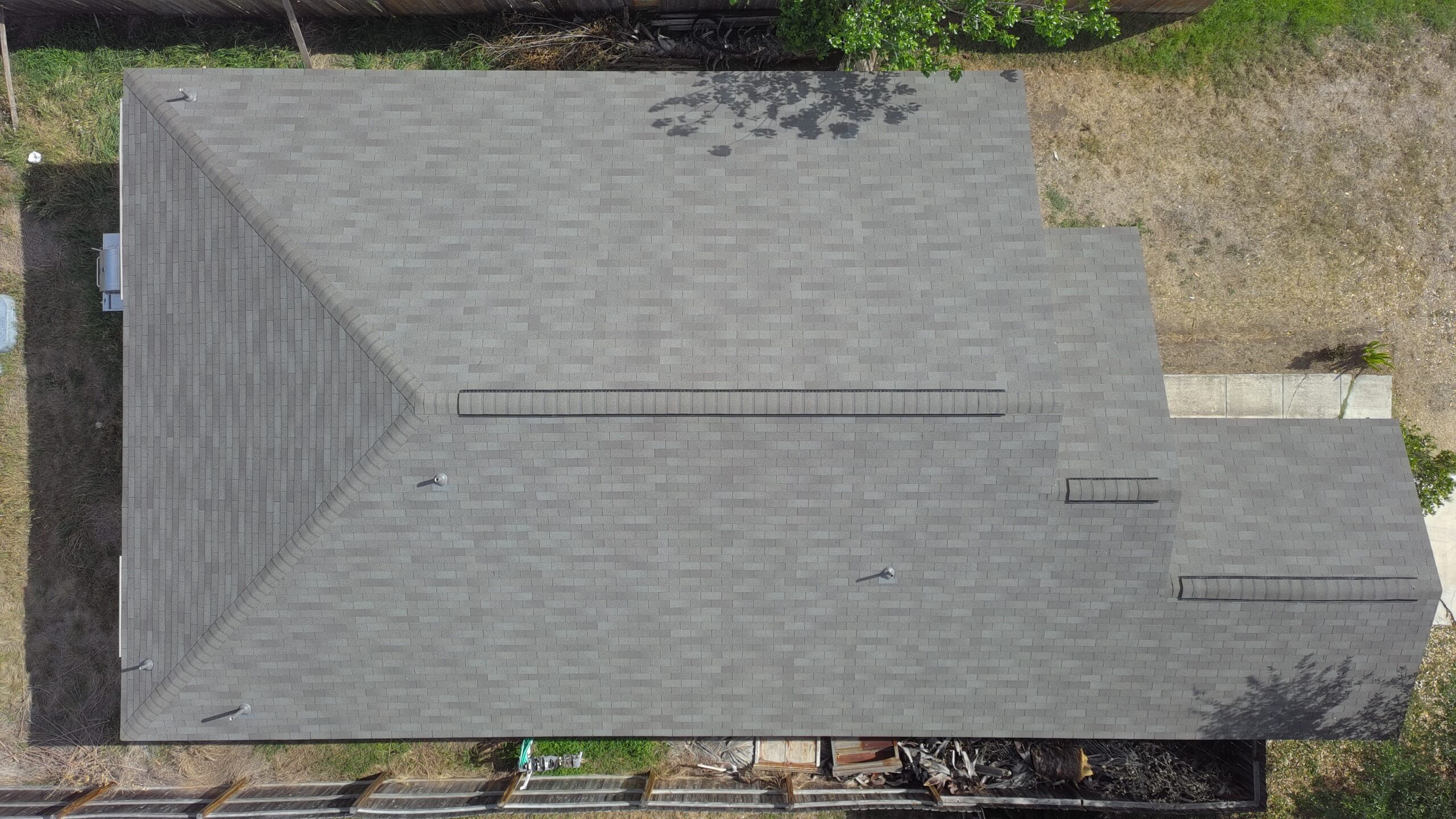 Finished Zooby roof — Lineberger residence