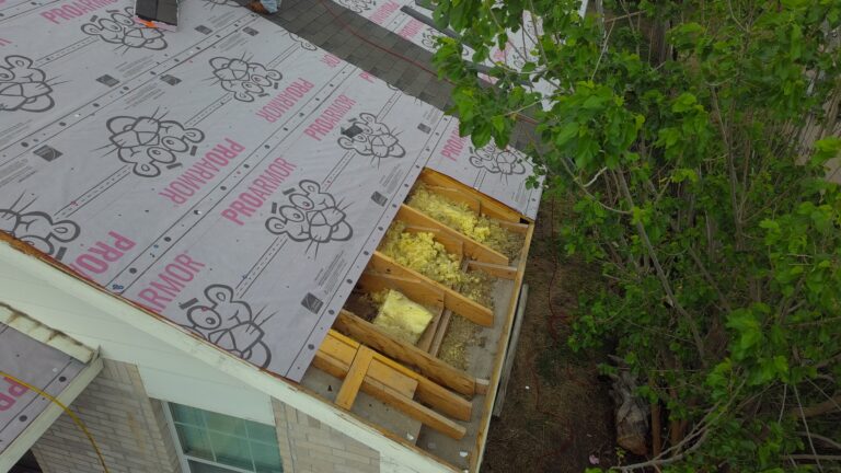 Exterior painting closeup