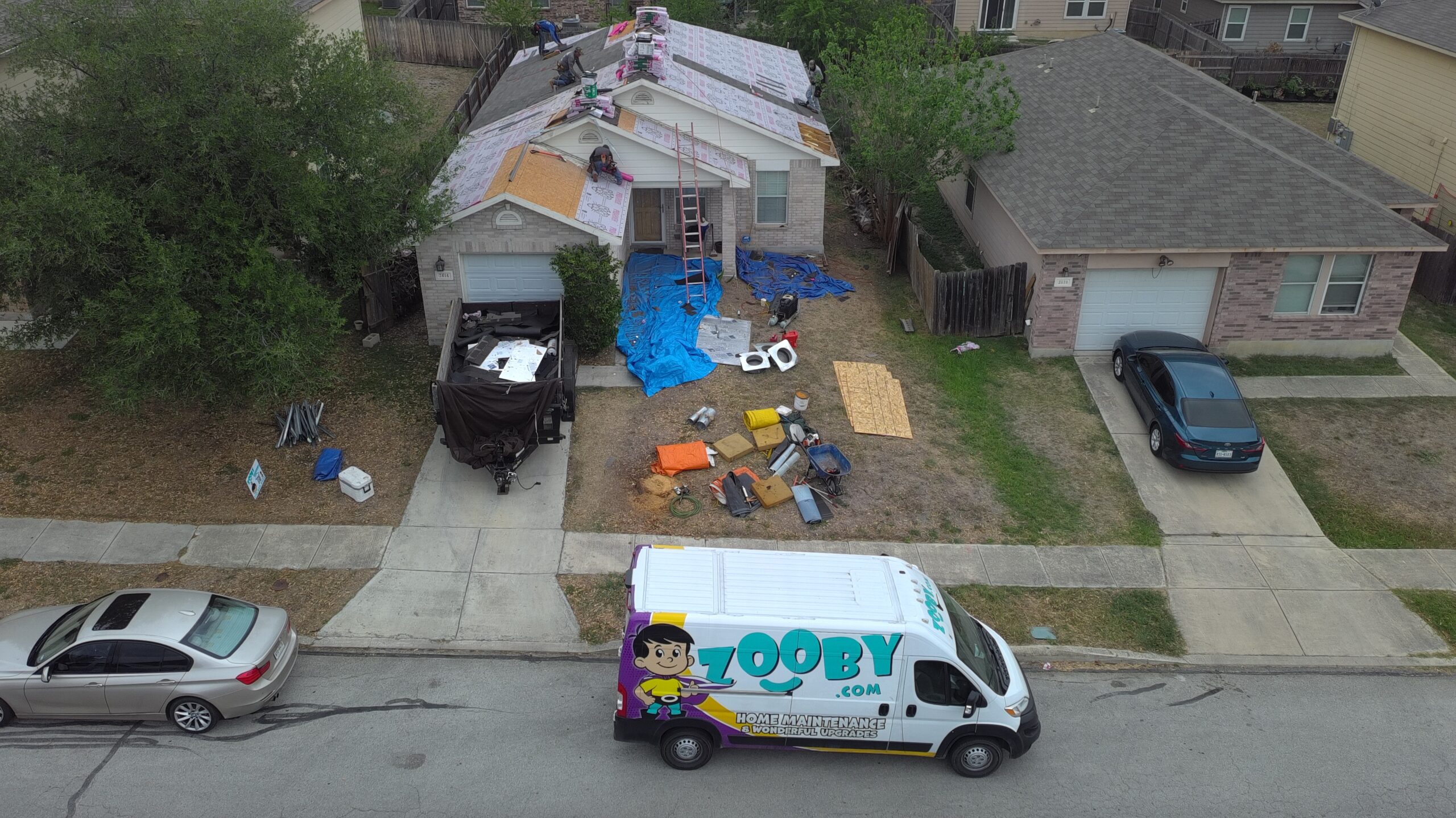 Boerne eave repair
