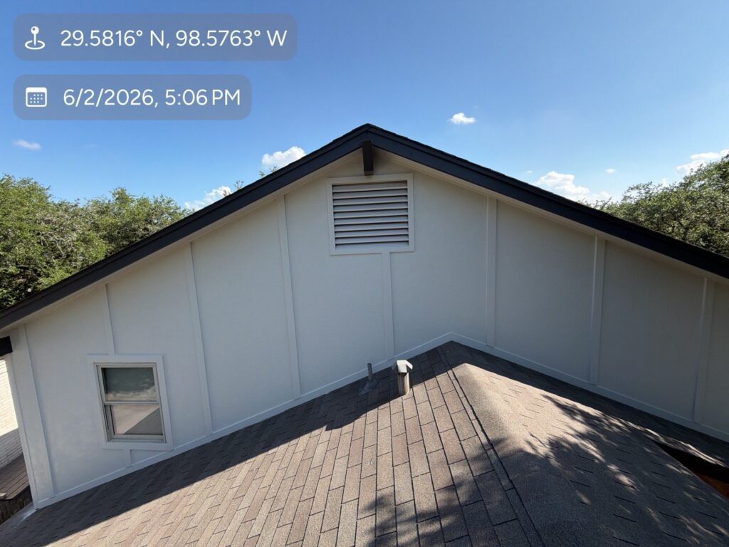 After siding replacement in San Antonio — clean new panel siding installed by Zooby